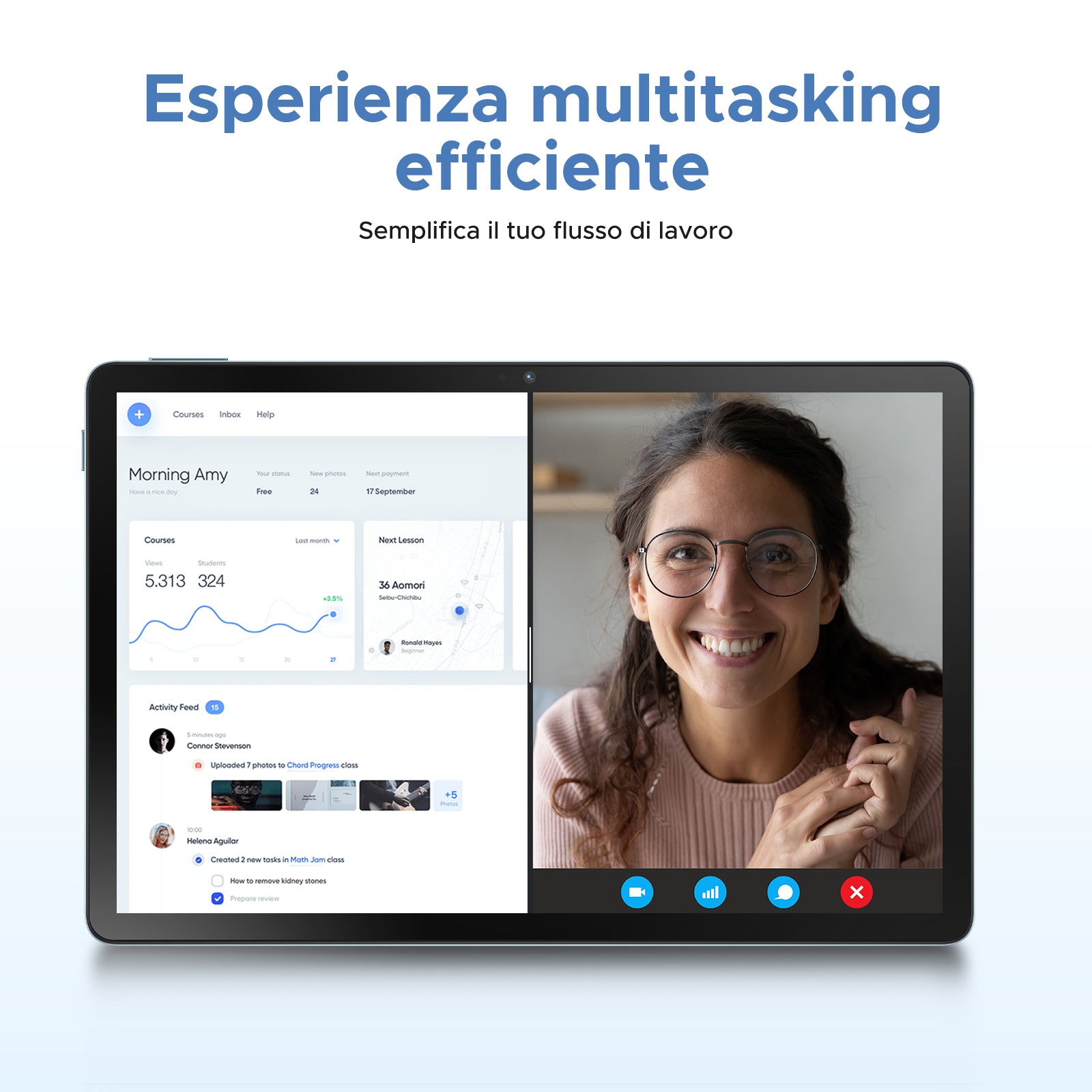 U11 Pro VIP 30 GB RAM + 256 GB ROM 11 pollici 5060 mAh Android 15 Tablet - Image 3